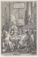 KG 02184
<br/>
Laatste Avondmaal
<br/>
<em>Goltzius, Hendrick (1558-1617)</em>